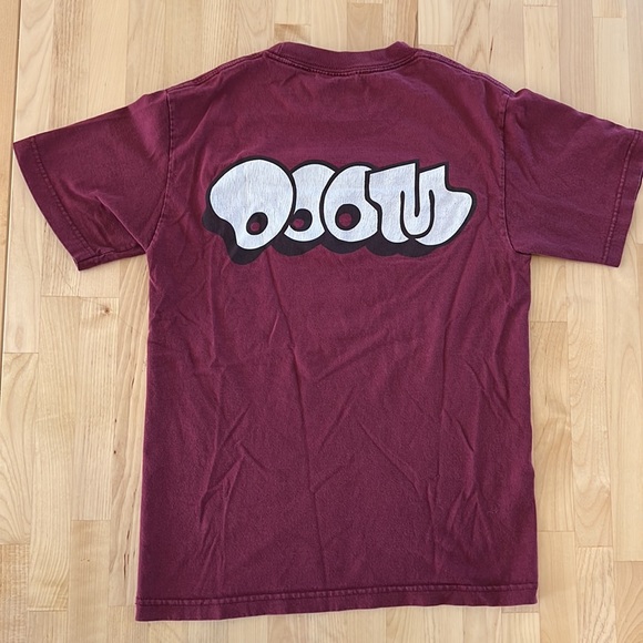 The Hundreds x MF Doom shirt size small burgundy - Picture 2 of 5